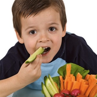 Cómo dar verduras a niños