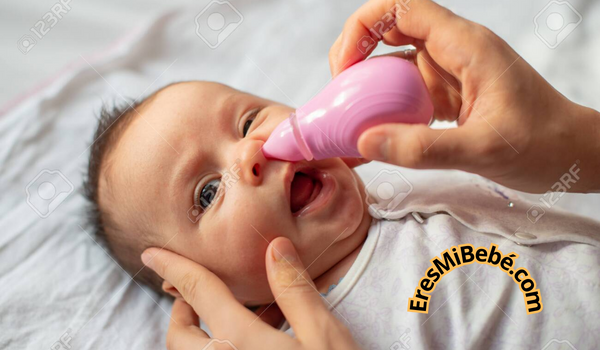 Como usar pera nasal bebe