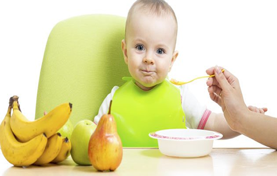 Las frutas en la alimentación del bebe