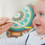 Alimentación de bebés de seis a nueve meses