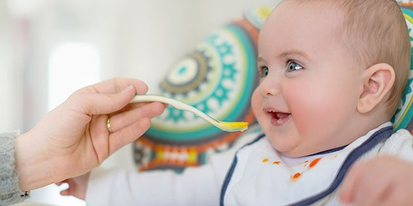 Alimentación de bebés de seis a nueve meses